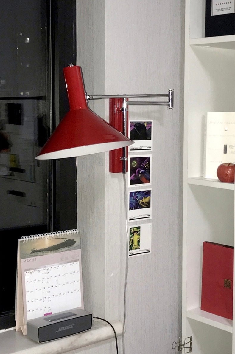 Minimal Foldable Metal Light / Red