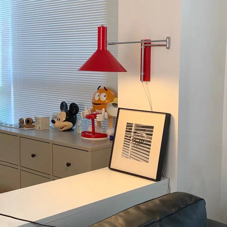 Minimal Foldable Metal Light / Red