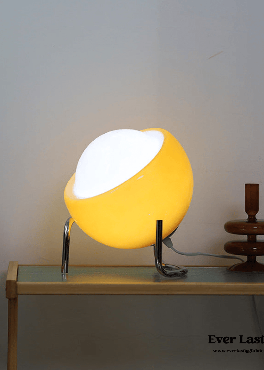 Planet Orange Lamp