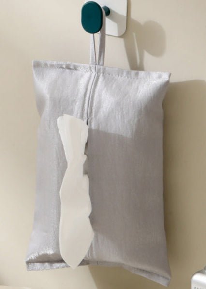 Wall-Mount Tissue Box or Face Towel Storage Bag