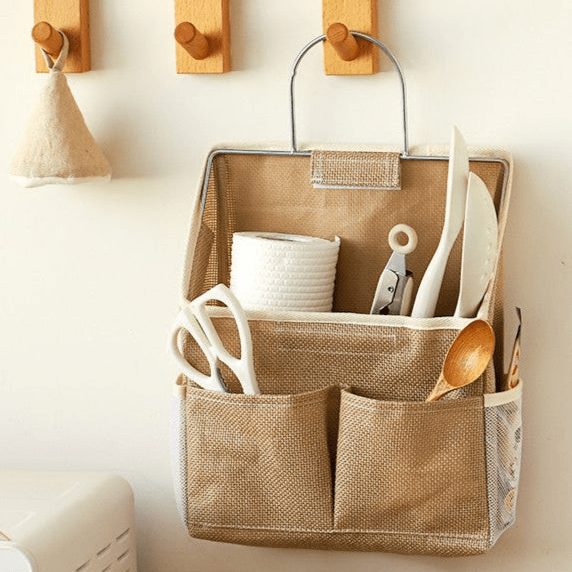 Wall-Mounted Hanging Storage Bag – Space-Saving Organizer